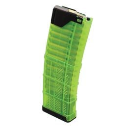 Lancer Systems L5AWM 30rd 5.56x45mm/.223 Rem Magazine, Translucent Alien Green - 999-000-2320-74