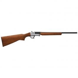 Hatfield Gun SGL Youth 20" 410 Gauge Shotgun 3" Break Open, Silver - USH410YW
