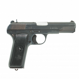 Surplus Yugoslavian M57 TT Tokarev 7.62x25mm Pistol, Black, Used Surplus Condition
