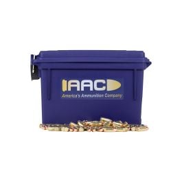 AAC 9mm Subsonic Ammo 147 Grain FMJ 500rd with 30 Cal Ammo Can