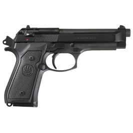 Beretta M9 9mm 4.9" 15rd Pistol, Black - J92M9A0M