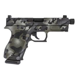PSA Dagger Compact 9mm RMR Pistol With Threaded Barrel, Black Multicam