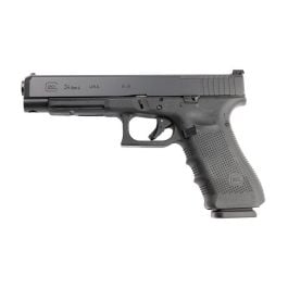 Glock LE Trade In G34 Gen4 5.31" 9mm (3) 17rd Pistol W/ Night Sights, Black - ULPD25-03517