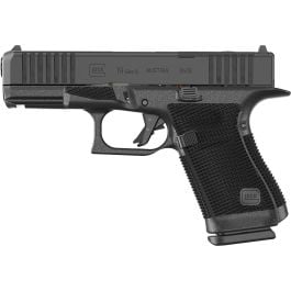 Glock 19 Gen 6 Austria 4.02" 9mm Luger (3)15rd O.R Handgun, Black - P61950203