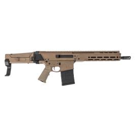 PSA JAKL 12.5" .308 1:10 Nitride MOE EPT F5 Brace Pistol, FDE