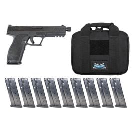 PSA 5.7 Rock Complete Optics Ready Pistol With Threaded Barrel, 10 Magazines, & PSA Pistol Case