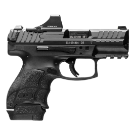 HK VP9SK 9mm 3.4" 15rd w/ Holosun SCS Red Dot, Black - 81000804
