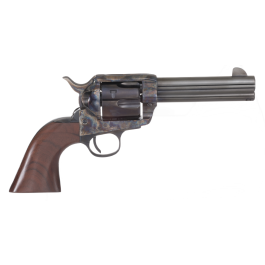 Taylors & Company 1873 4.75" .357 Mag 6rd SA Revolver, Case Colored / Wood Grip