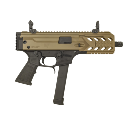 G-Force Blade6 6" 9mm 33rd Pistol, Black/FDE - BLADEDMF
