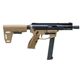 G-Force Jawbone 5" 9mm 33rd Pistol, Black/FDE - GFHYB5FDE