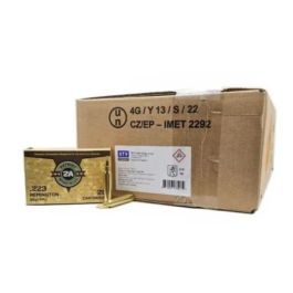 Patriot Sports Ammo .223 Rem 55gr FMJ 1,000rd Case - P223055FCS
