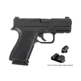 PSA Dagger Micro 9mm Pistol - Shield Cut With Night Sights, Black