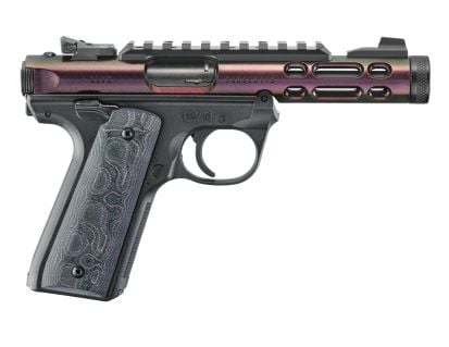 Ruger Mark IV 22/45 LITE .22LR 4.4" 10rd Pistol, Gun Candy Purple - 43954