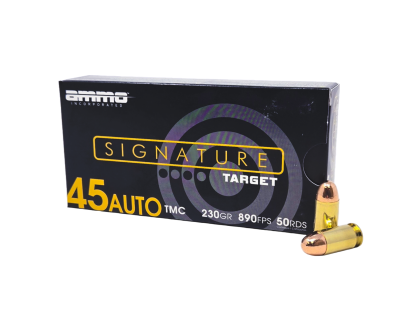 Ammo Inc Signature 230 gr TMC .45 ACP Ammunition 50 Rounds