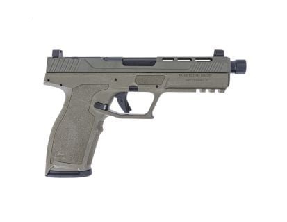 PSA 5.7 Rock Complete RK1 Optics Ready Pistol With Threaded Barrel, Sniper Green