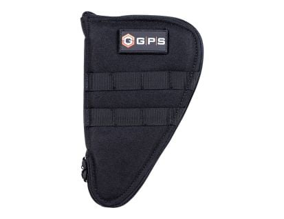 GPS Discreet Carry Pistol Case 4" Handguns, Black - 1004CPCB