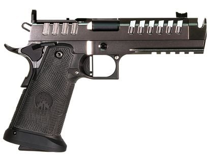 Watchtower Apache Double Stack 1911 9mm 4.60" 17/20rds Pistol, Graphite - High Capacity - APACHE-9MM-46-BLK