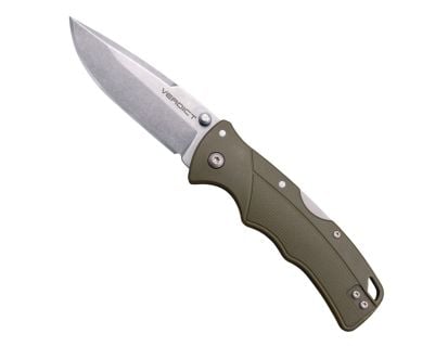 Cold Steel Verdict EDC Folding Knife, Spear Point, ODG - CS-FL-C3SPSSODGZ