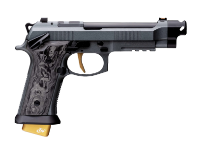 Beretta 92XI Corsa W/ Gray / Marbled Grip 9mm 5.1" 22rd Pistol- J92XFMSA21LAM