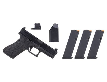 Glock LE Trade In G45 MOS Gen5 4.02" 9mm (3)17rd Pistol Black w/ Holosun EPS Green Dot - PA455S202MOS-HOL