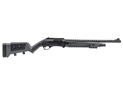 Panzer FS1 Pro 12 Gauge 20" Semi-Auto Folding Shotgun, Grey & Black - PAFS1PROFSGRA