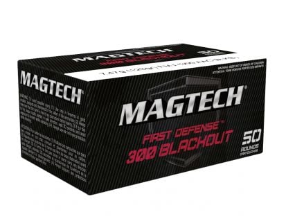 Magtech 300AAC Blackout 123gr FMJ Ammunition 50rds - 300BLKB