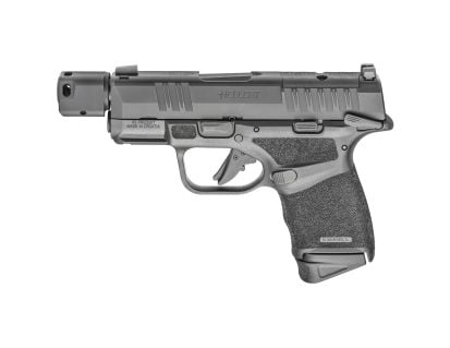 Springfield Hellcat RDP 9mm Pistol, 1:103.8" Barrel, Tritium Night Sights, Black - HC9389BTOSPMS