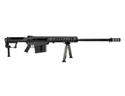 Barrett M107A1 29" Semi-Auto .50 BMG Rifle, Black