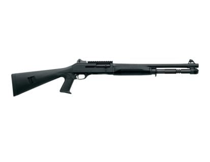 Benelli M4 Tactical 18.5" 12 Gauge Semi-Auto Shotgun w/ Pistol Grip, Black