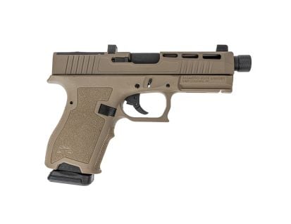 PSA Dagger Compact 9mm Pistol With SW2 Extreme Carry Cut RMR Slide & Threaded Barrel, Flat Dark Earth