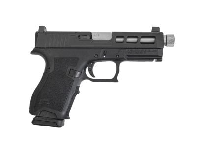 PSA Dagger Compact 9mm Pistol With SW1 RMR Slide & Stainless Threaded Barrel, Black