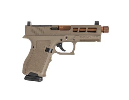 PSA Dagger Compact SW1 RMR Pistol With Threaded Copper Barrel, FDE