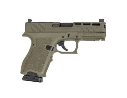 PSA Dagger Compact 9mm Pistol With SW4 ECC RMR Slide & Non Threaded Barrel, Sniper Green