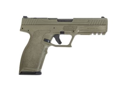 PSA 5.7 ROCK COMPLETE PISTOL, Optics Ready, Non-Threaded Barrel, Sniper Green