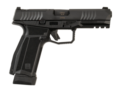 Arex Delta L OR 4.5" 9mm 17rd Pistol, Black