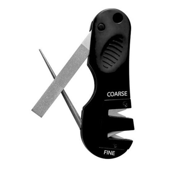 AccuSharp 4in1 Rubber Serrated Knife and Tool Sharpener Multi