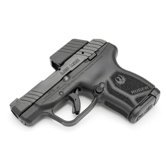 Ruger LCP Max 2.8" .380 ACP 10rd Pistol, Black w/ Tritium Front and ReadyDot Micro Reflex Rear Sight, Holster- 13758