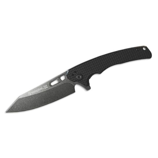 Remington EDC Coping Folding Knife, Black Caper Blade for Everyday