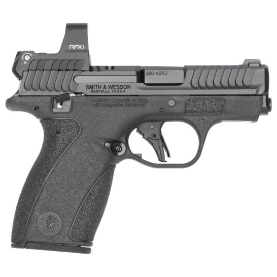 S&W Bodyguard 2.0 .380 ACP w/RFX1 Thumb Safety Blk 2.75" 10/12rd Mag - 14785