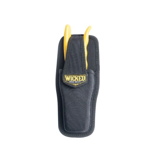 Wicked Tree Gear Canvas Lightweight Hand Pruner Sheath, Black WTG017S