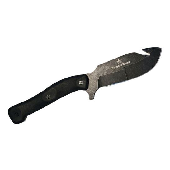 Templar Knife Field Dressing, Fixed Blade Knife, Gut Hook, Black HBK321 Palmetto State Armory