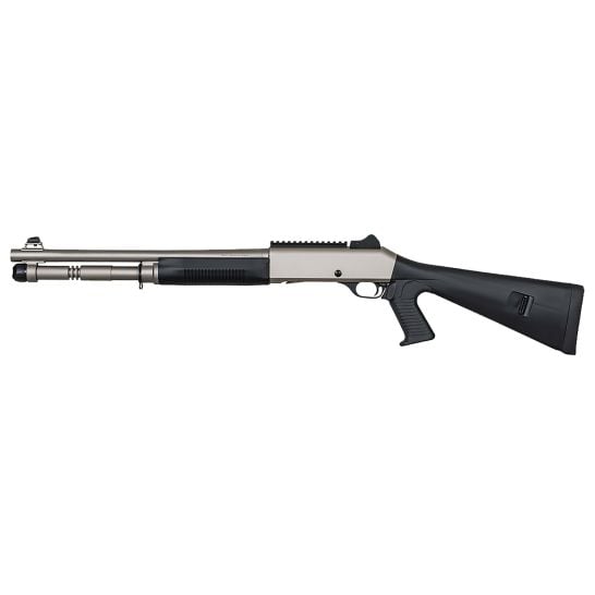 Military Armament Corporation 1014 Marine 12 Gauge Semi-Auto Shotgun 18.50", Black - 21000153