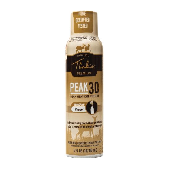 Tink’s PEAK30 Premium Doe Estrus Deer Urine Fogger, 5 oz Can