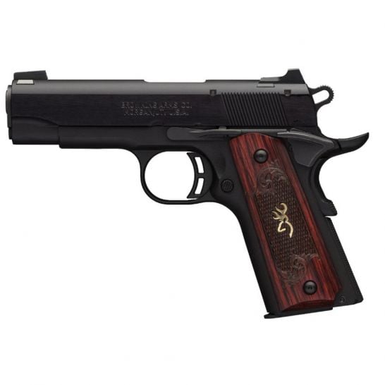 Browning 1911-22 Black Label Medallion Compact 22 LR 10 Round Blowback Pistol, Matte Black - 051852490
