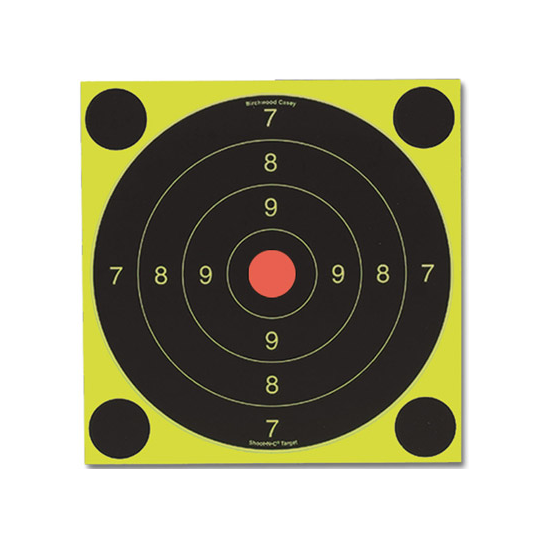 Birchwood Casey Shoot-N-C 20cm Target UIT 25/50 Meter 30 Targets 34082 ...