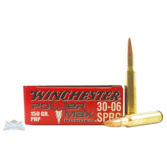 Winchester 3006 150gr PowerMax Bonded Ammunition X30061BP Palmetto