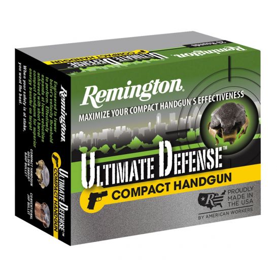 Remington Ultimate Defense Nickel Plated Brass .45 ACP 230 Grain 20-Rounds BJHP