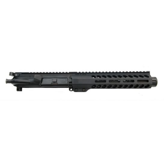 PSA 7" 5.56 NATO 1/7 Nitride 9" MLok Upper With Fluted Flash Can, BCG