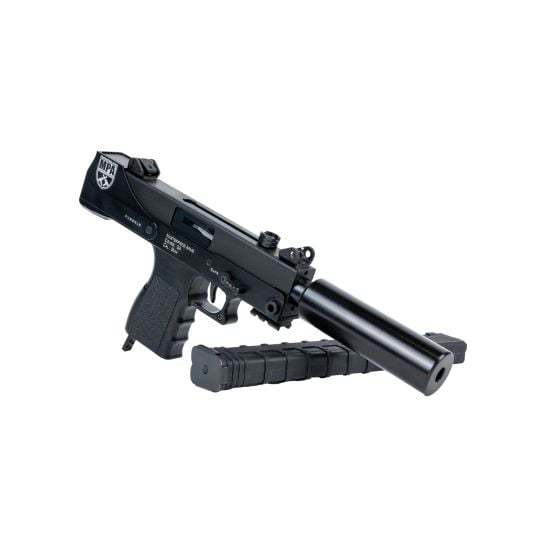 Masterpiece Arms Defender Top Cocking TB 9mm Pistol 5.5", Blk - MPA30T