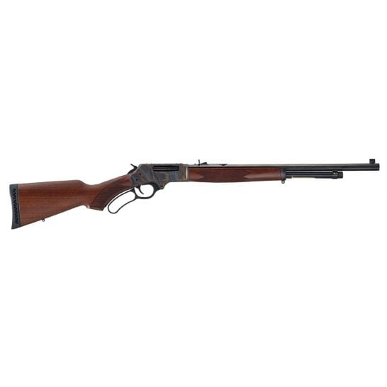 Henry .4570 Government Octagon Barrel Lever Action Rifle, Case